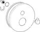 HANSA-Rosette-HANSA-170-mm-Chrom-59914221 gallery number 1